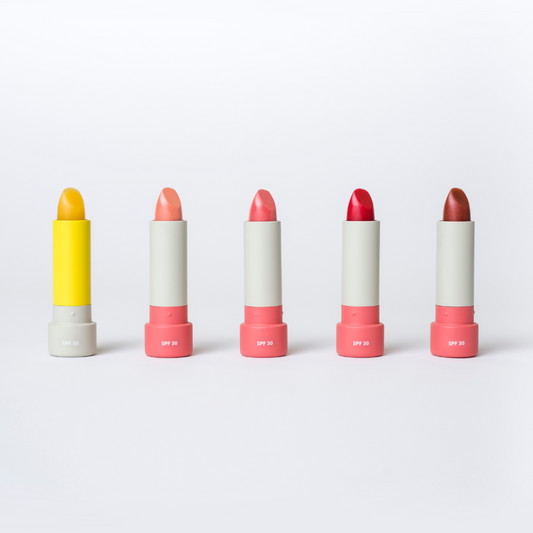 ALBUS & FLORA Lip Shield - Nourishing Lip Balm UVA***|UVB SPF30 4g - Colour Options.