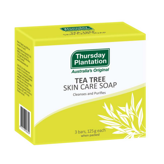 Thursday Plantation Tea Tree Skin Care Soap 125g 3 PACK