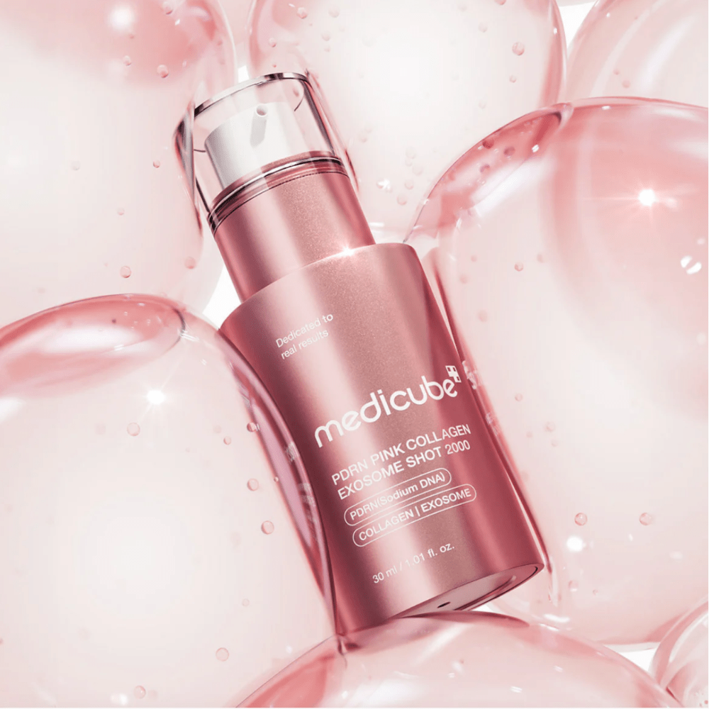 Medicube PDRN Pink Collagen Exosome 2000 Shot 30ml - Bare Face Beauty