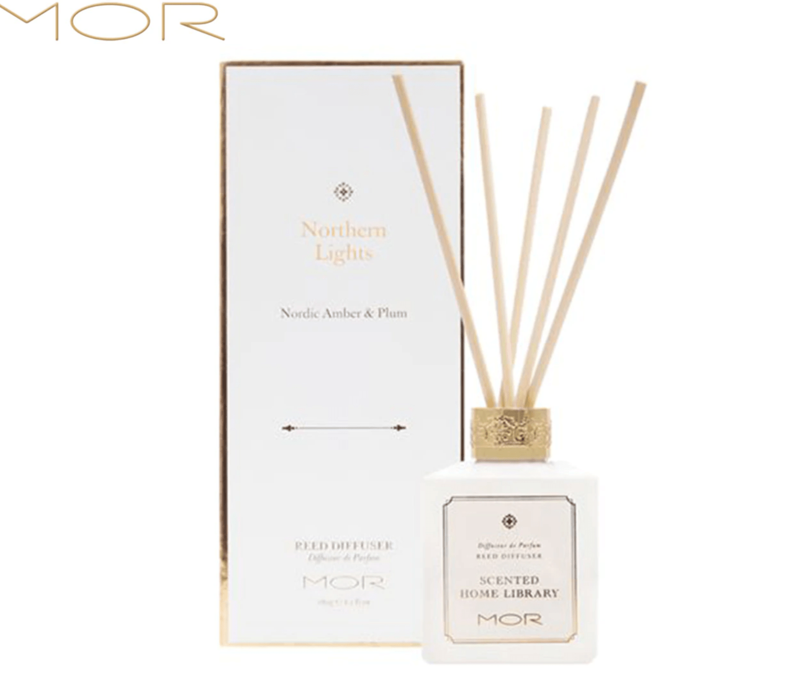 MOR Northern Lights Amber and Plum Diffuser 180ml - Bare Face Beauty