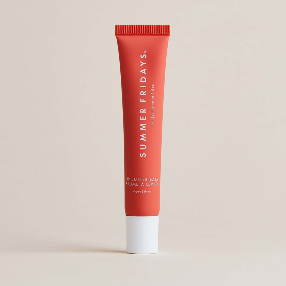 SUMMER FRIDAYS Lip Butter Balm 15g - Poppy