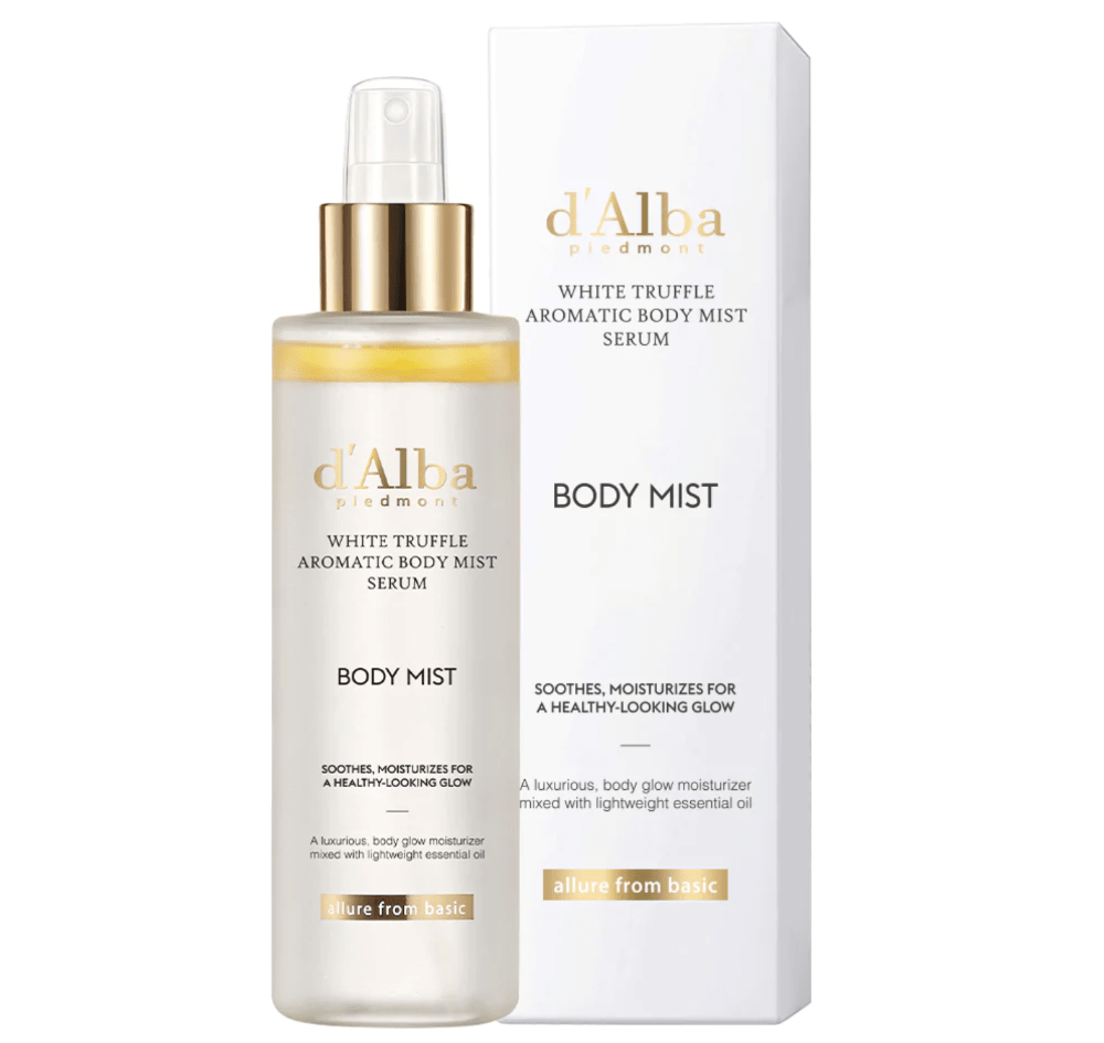 d'Alba PIEDMONT - White Truffle Body Glow Spray Serum 180ml - Bare Face Beauty