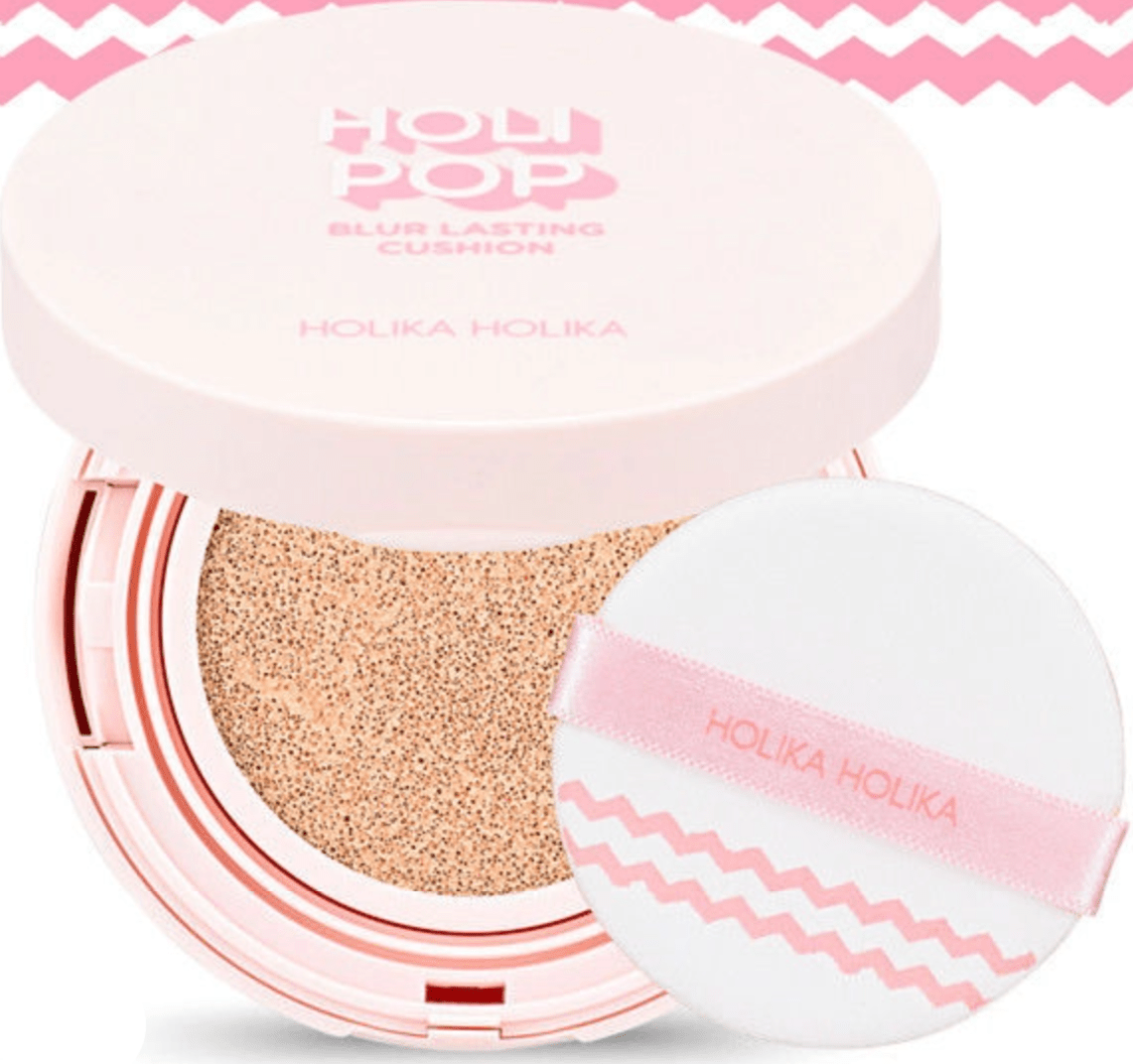 HOLIKA HOLIKA - Holi Pop Blur Lasting Cushion SPF50+ PA+++ (3 Colors) - Bare Face Beauty