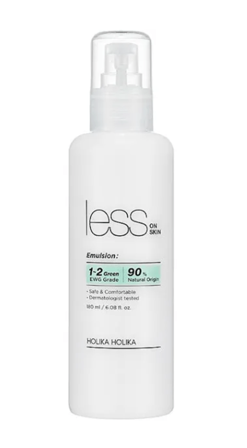 HOLIKA HOLIKA Less On Skin Emulsion 180ml - Bare Face Beauty