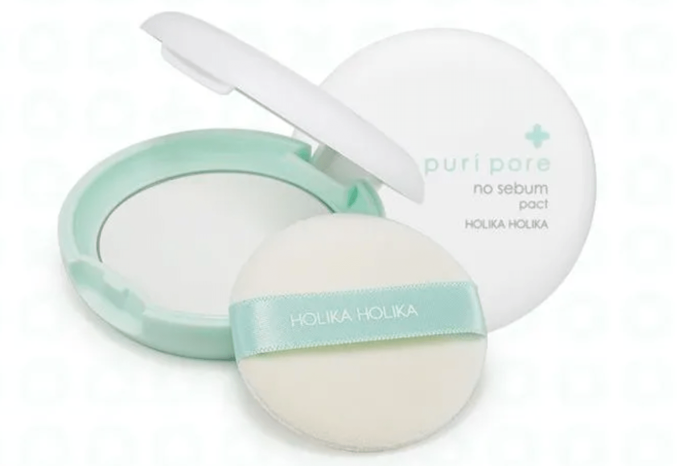 HOLIKA HOLIKA - Puri Pore No Sebum Pact 8g - Bare Face Beauty