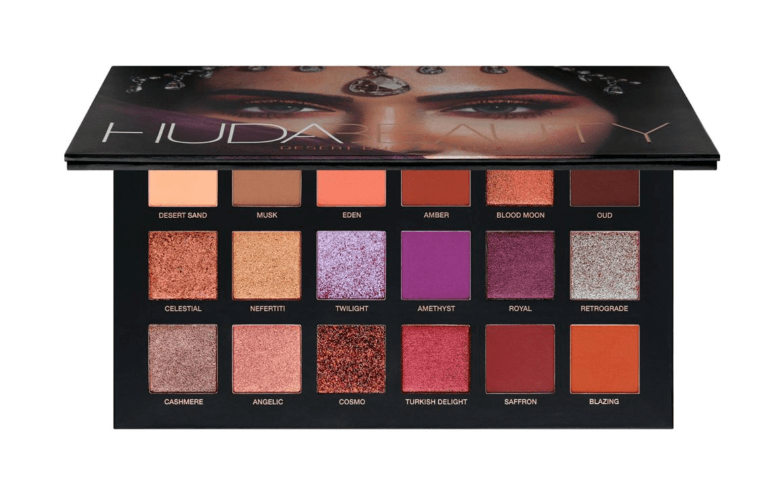 Huda Beauty Eyeshadow Palette Desert Dusk - Bare Face Beauty