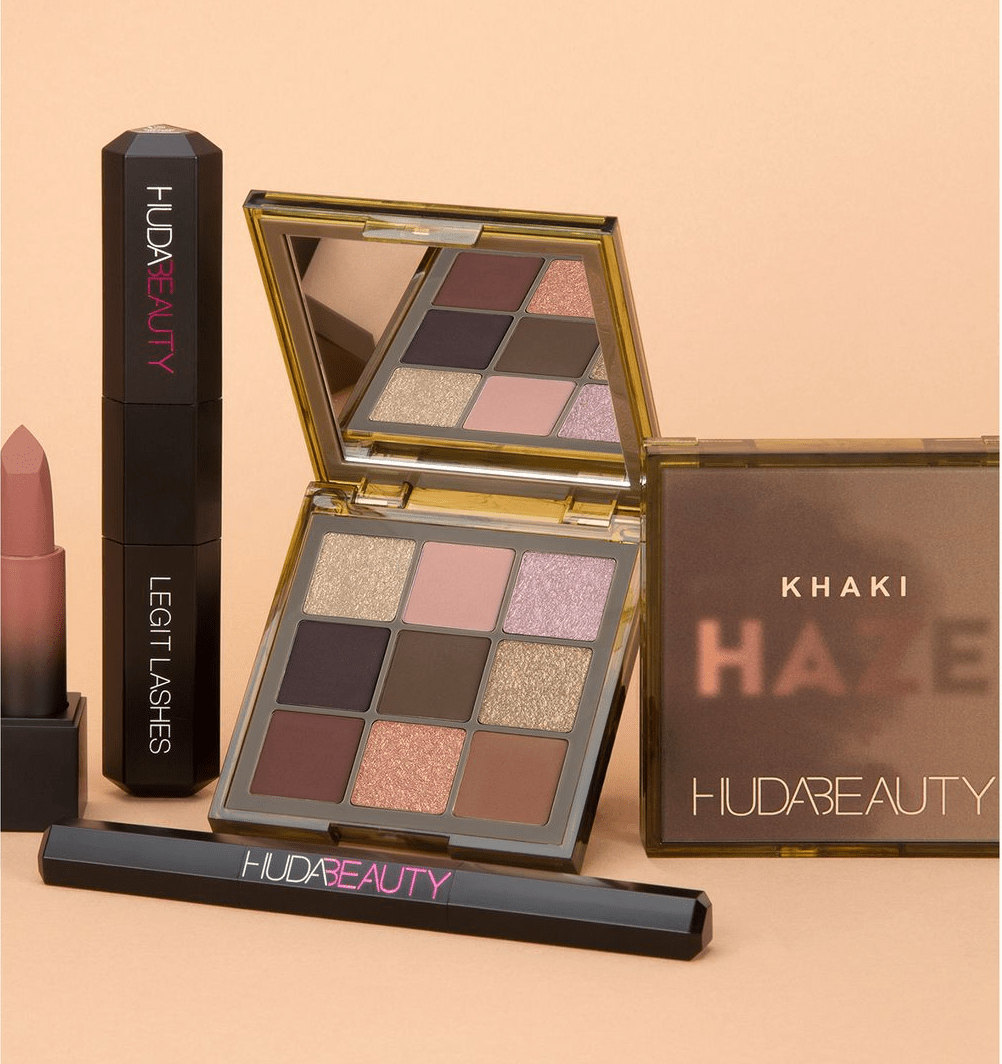 Huda Beauty Khaki Haze Obsessions Palette - Bare Face Beauty