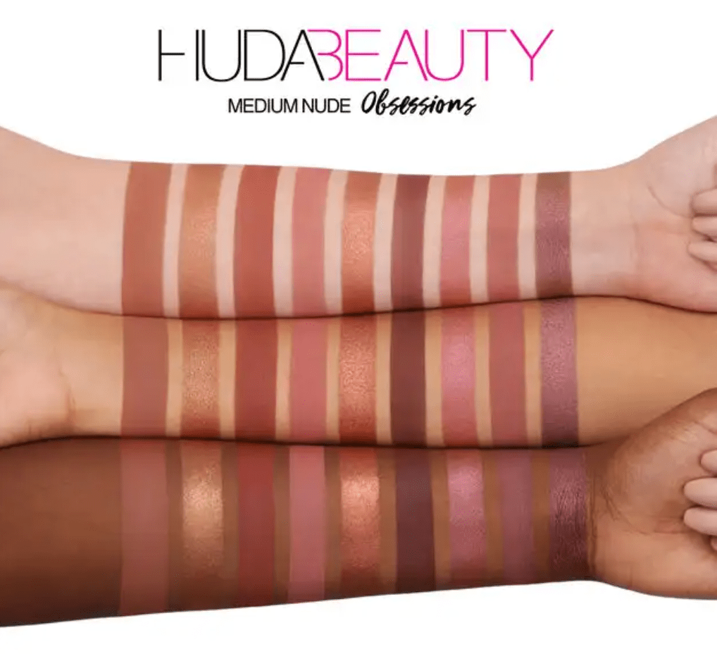 Huda Beauty Medium Nude Obsessions Palette