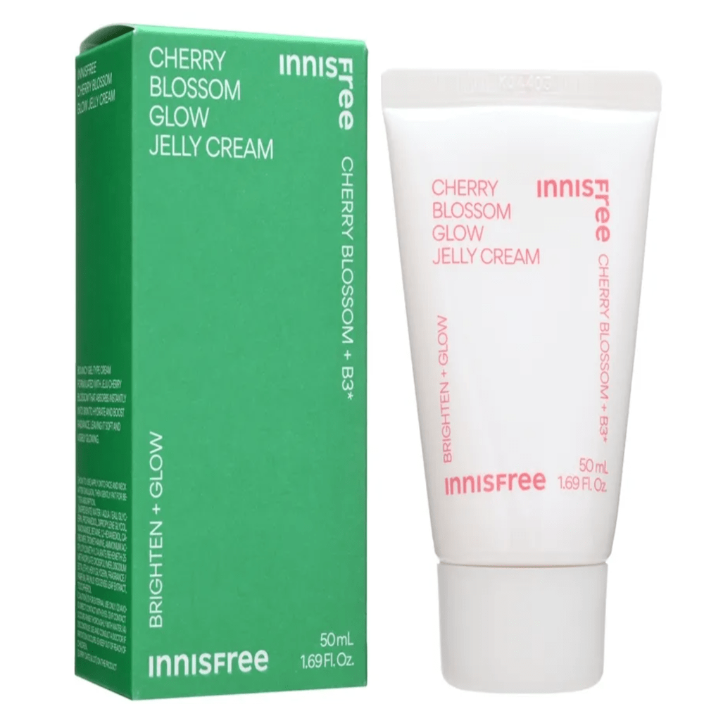 innisfree - Cherry Blossom Glow Jelly Cream 50ml - New Version - Bare Face Beauty