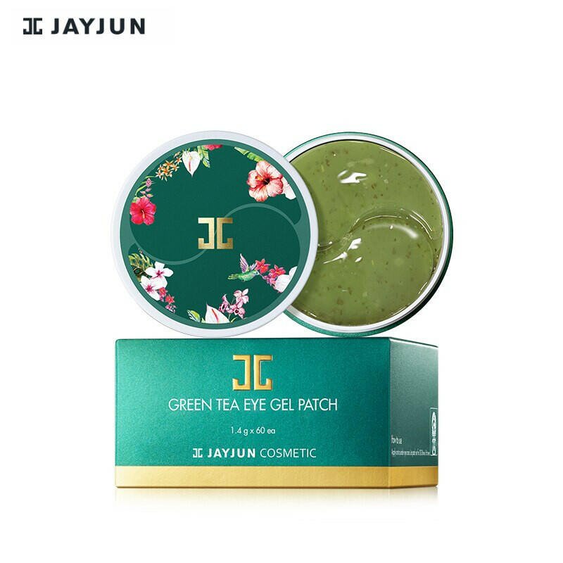 JAYJUN Green Tea / Roselle Hydrogel Eye Gel Patch 60pcs - Bare Face Beauty