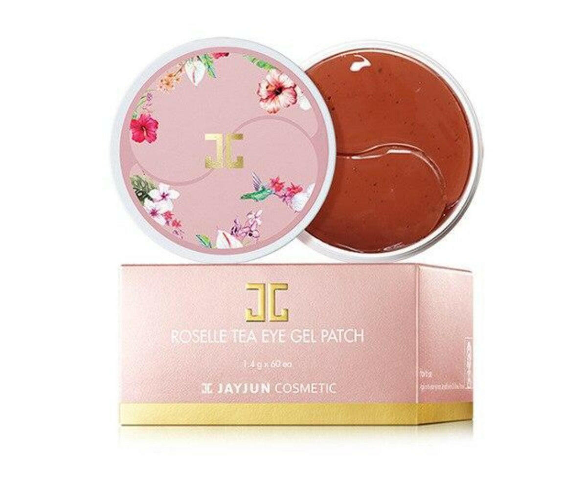 JAYJUN Green Tea / Roselle Hydrogel Eye Gel Patch 60pcs - Bare Face Beauty