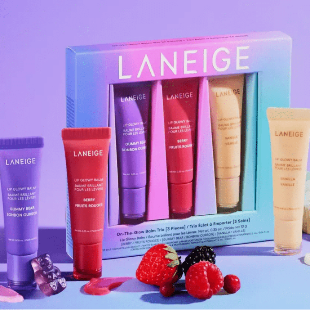 LANEIGE On The Glow Balm Trio Set - Bare Face Beauty