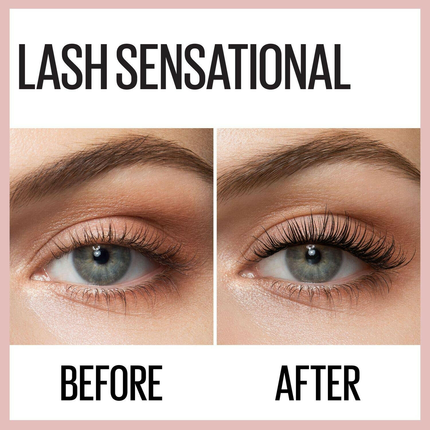 Maybelline Mascara Lash Sensational Very Black - Bare Face Beauty