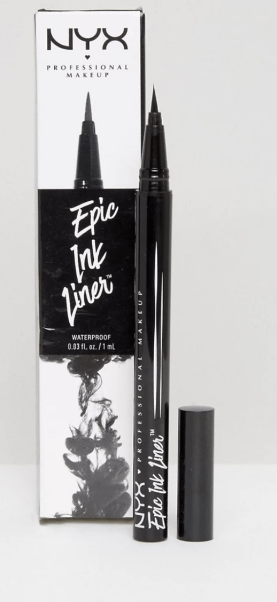 NYX Professional Makeup EPIC Ink Eyeliner Black - Bare Face Beauty