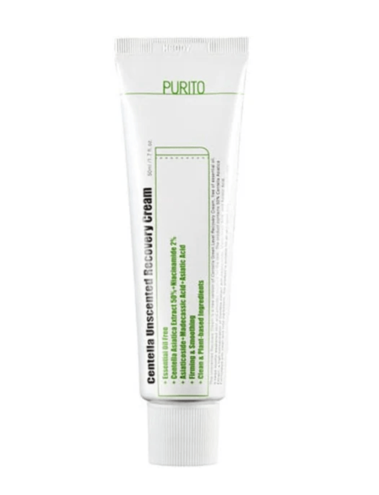 PURITO - Centella Unscented Recovery Cream 50ml - Bare Face Beauty