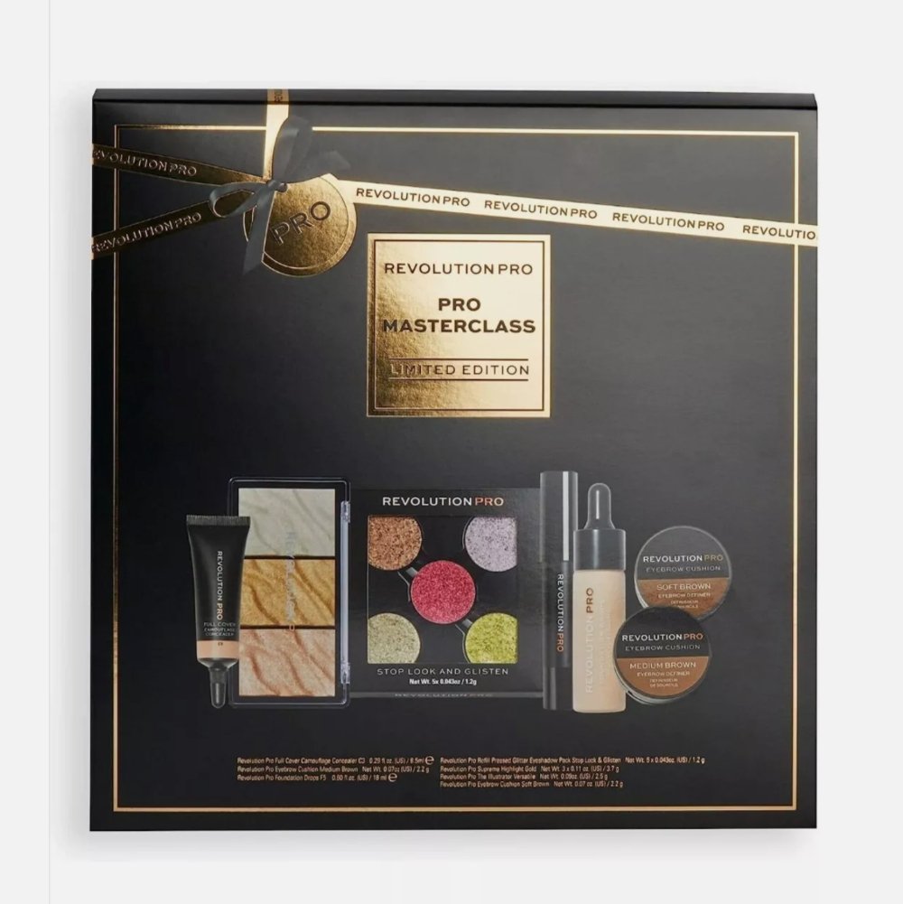 Revolution Pro Masterclass Makeup Gift Set - Bare Face Beauty