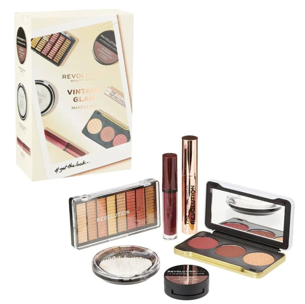 Revolution Vintage Glam Gift Set - Bare Face Beauty