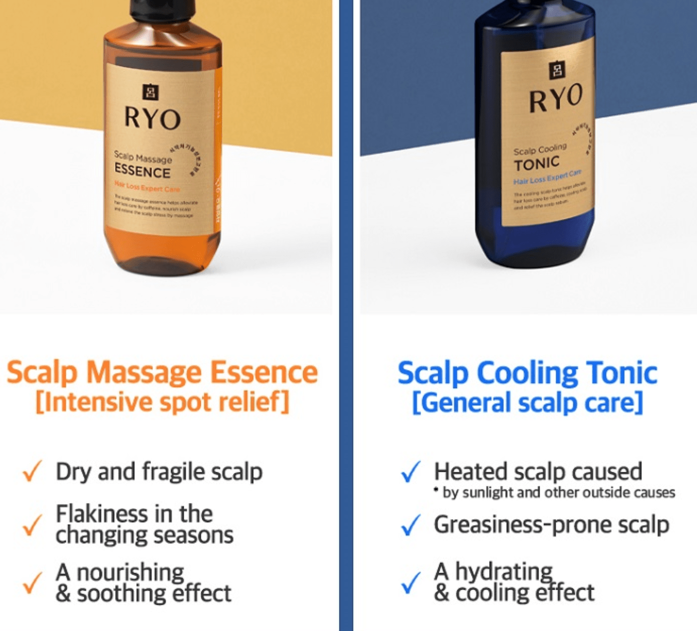 Ryo Hair - Jayangyunmo 9EX Hair Loss Expert Care Scalp Cooling Tonic 145ml - Bare Face Beauty