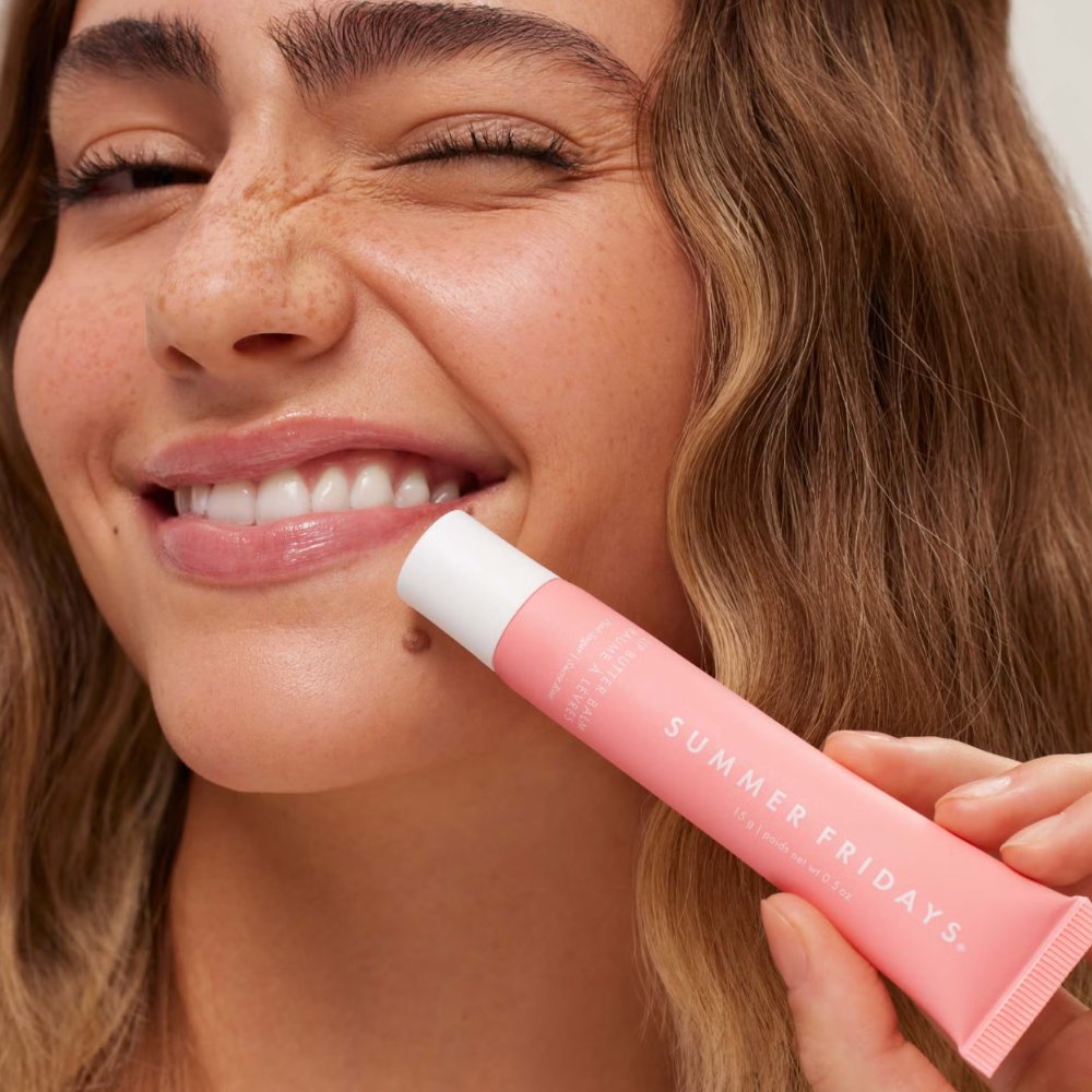 SUMMER FRIDAYS Lip Butter Balm 15g - Pink Sugar - Bare Face Beauty