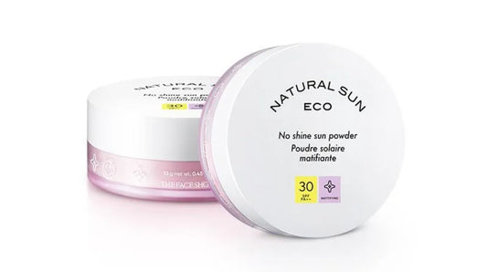 THE FACE SHOP - Natural Sun Eco No Shine Sun Powder SPF30 - Bare Face Beauty