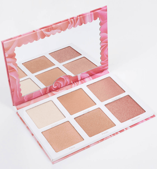 Violet Voss Rose Gold Highlighter Palette - Bare Face Beauty