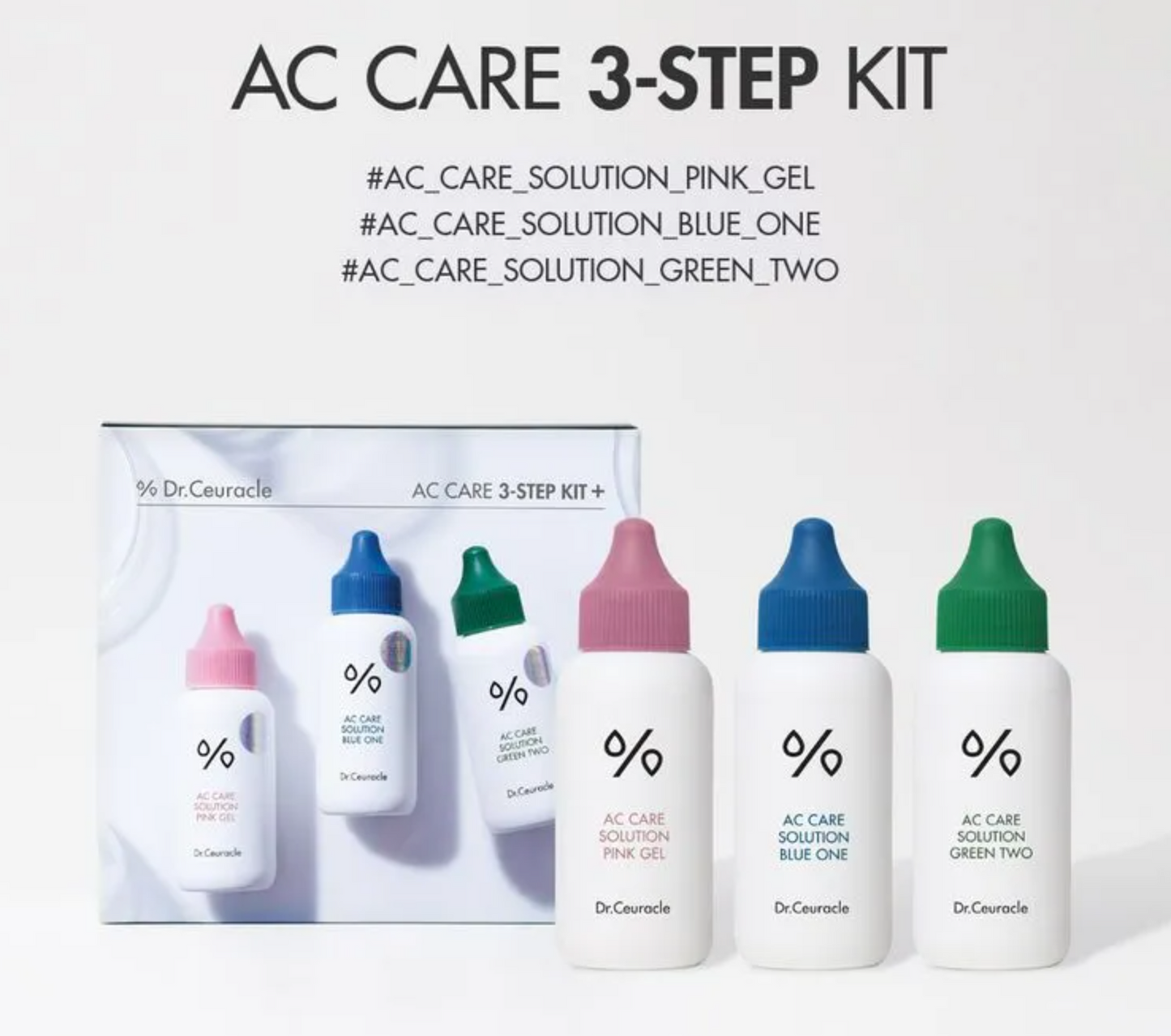 Dr Ceuracle AC Care 3-Step Kit (50ml x 3)